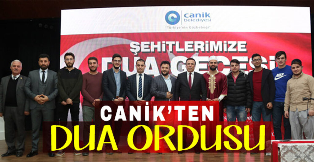 Canik'ten Dua Ordusu
