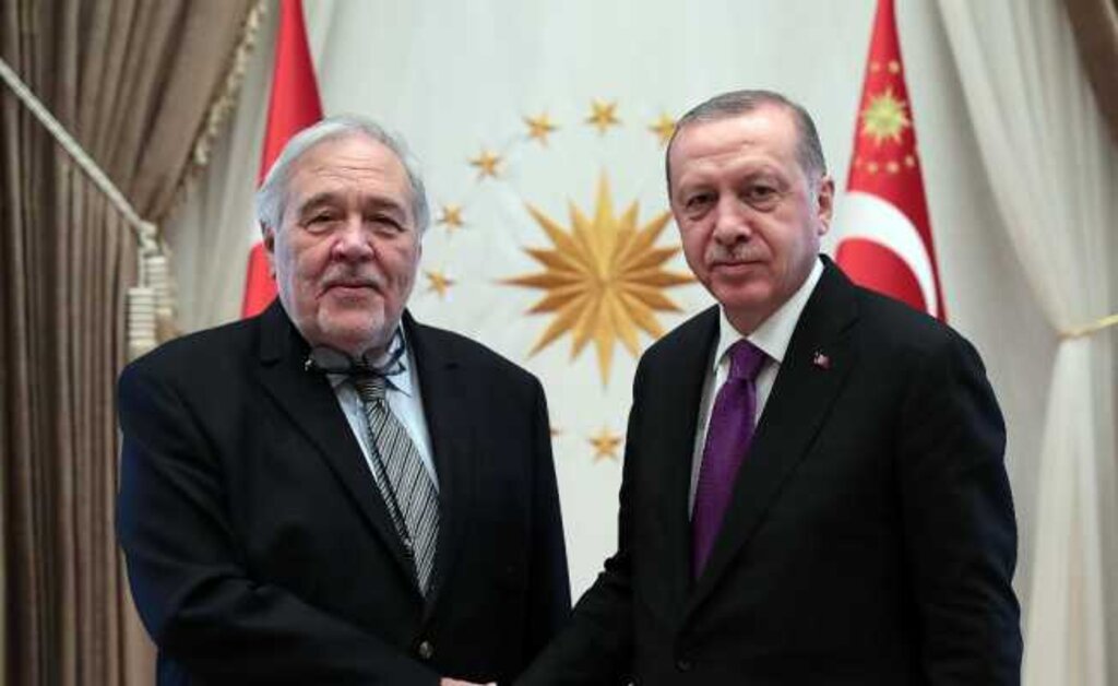 Cumhurbaşkanı Erdoğan İlber Ortaylı’yı kabul etti