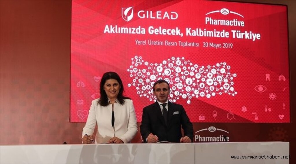 Gilead Sciences, Pharmactive İlaç ile yerli üretim anlaşması imzaladı