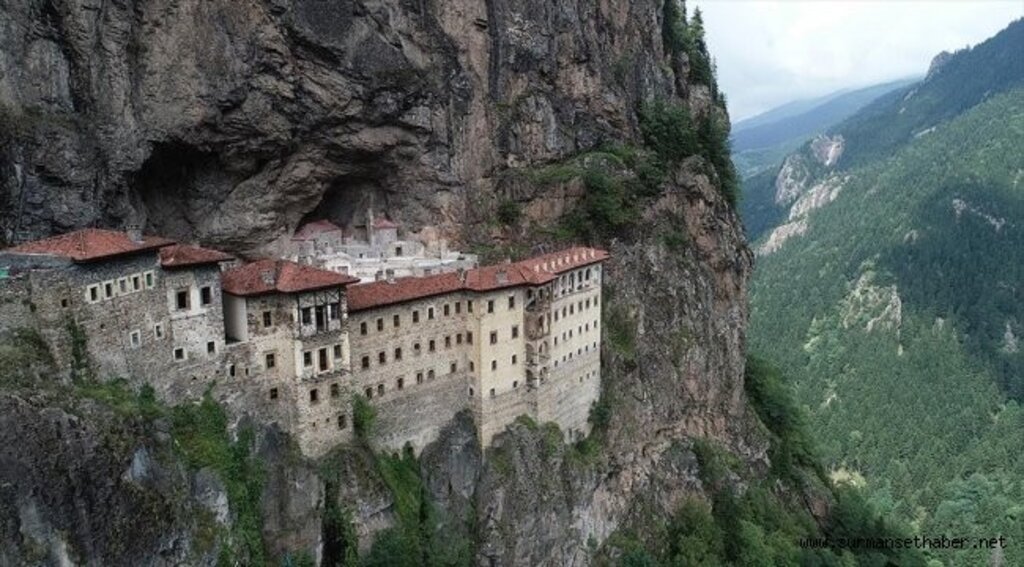 Sümela Manastırına dört günde 2 bin ziyaretçi