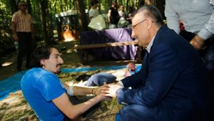 Oktay Kirazlıbent mesire alanını ziyaret etti