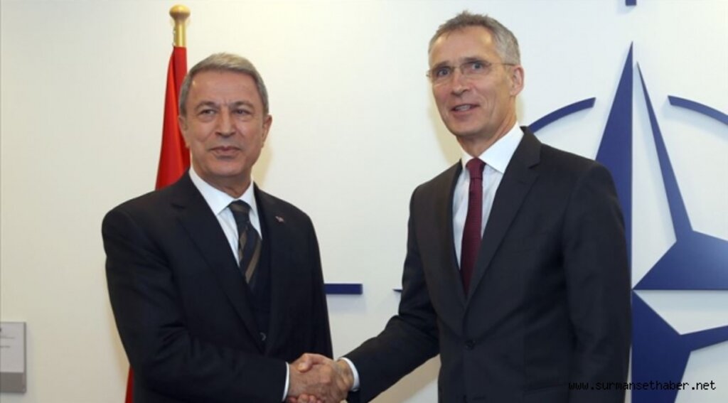 Akar ile NATO Genel Sekreteri Stoltenberg görüştü