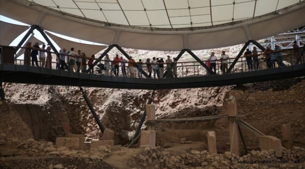 Göbeklitepe'ye bayramda ziyaretçi akını