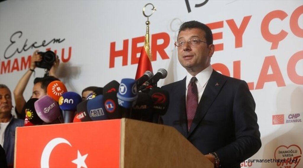 Ekrem İmamoğlu ;