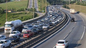 Tatilciler dönüş yolunda