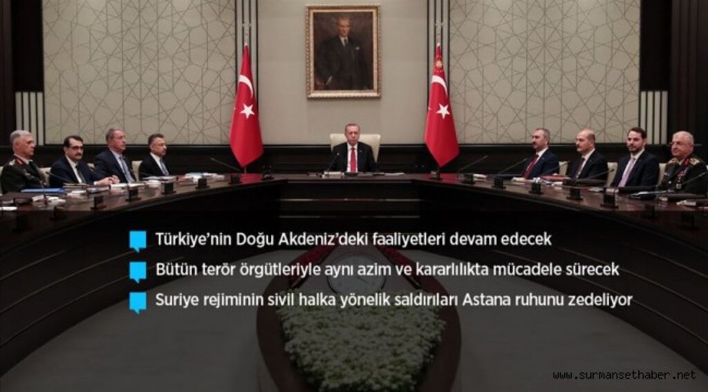 'Türkiye'nin bütün terör örgütleriyle mücadelesi devam edecek'