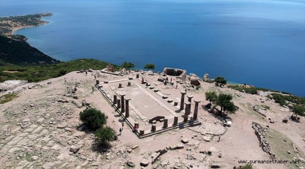 1800'den bu yana kazılan kent: Assos