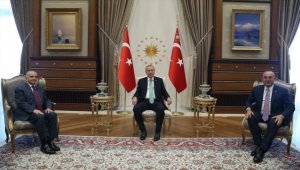 Cumhurbaşkanı Erdoğan Irak heyetini kabul etti