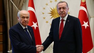 Erdoğan ile Bahçeli bir araya geldi