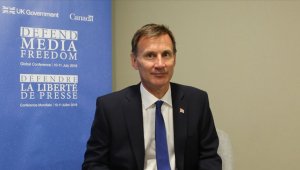 İngiltere Dışişleri Bakanı Jeremy Hunt AA'ya konuştu