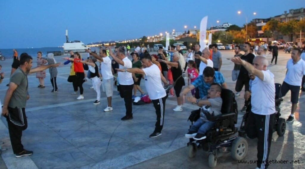 Sağlık İl Müdürü Eşliğinde Samsun 'Spor' Yapacak