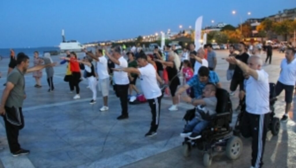 Sağlık İl Müdürü Eşliğinde Samsun 'Spor' Yapacak
