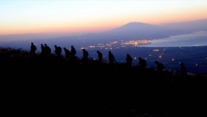 Dağcılar Nemrut'ta zirve yaptı