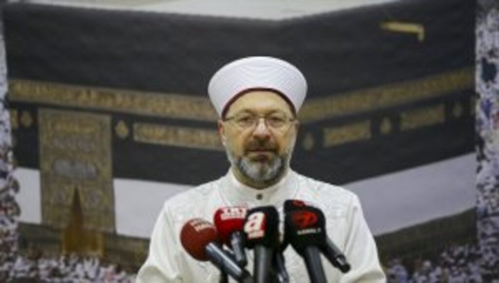 Diyanet İşleri Başkanı Ali Erbaş: Kurban konusunda hacılarımızın kalpleri mutmain olsun