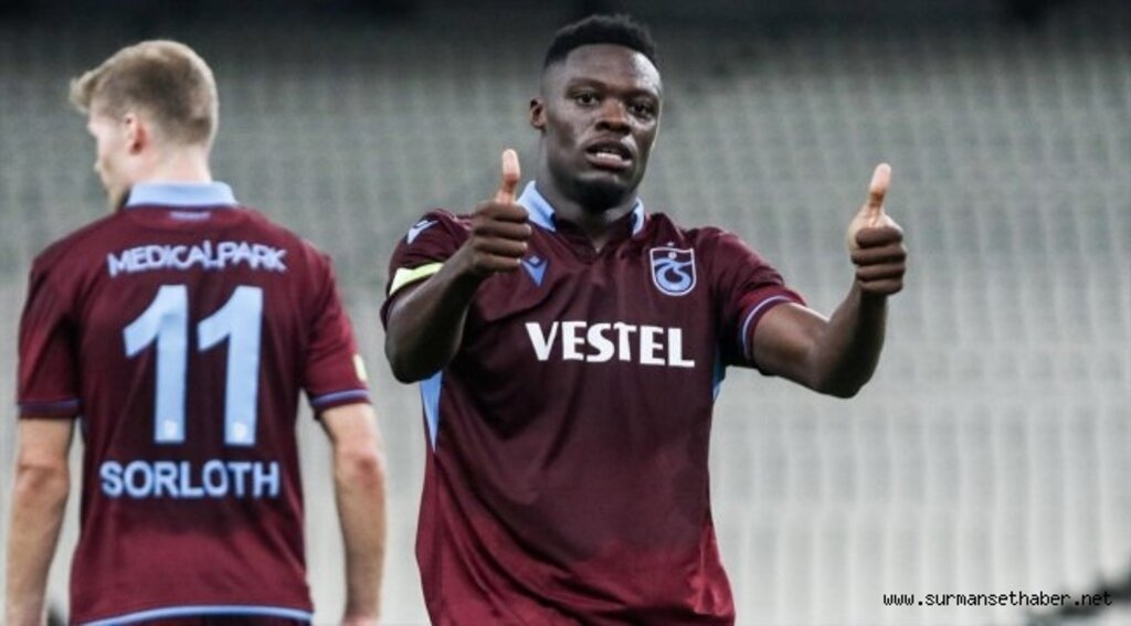 Ekuban 'hat-trick' yaptı, Trabzonspor 50. galibiyetini aldı
