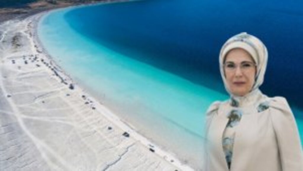 Emine Erdoğan, Salda Gölü'nde incelemelerde bulunacak