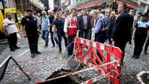 İmamoğlu yağıştan zarar gören yerleri inceledi