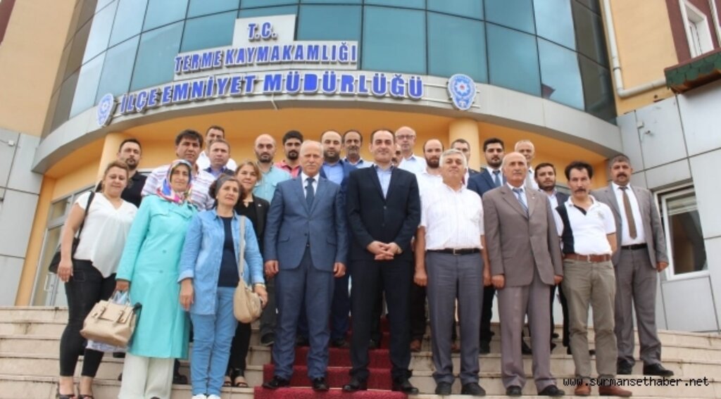 MHP İL BAŞKANI ABDULLAH KARAPIÇAK TERME´DE