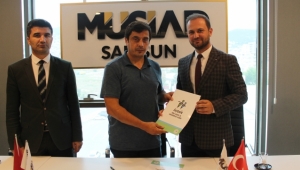 MÜSİAD Başkanı Haluk Tan Özel Üçgen Eğitim Kurumlarını ziyaret etti.