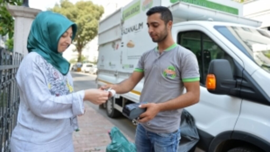 Atık yağlar evlerden toplanıyor