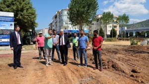 Başkan Gürün yatırımları bizzat kontrol ediyor
