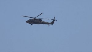 Fırat'ın doğusunda üçüncü ortak helikopter uçuşu