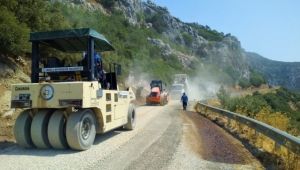Söğüt-Bayır yolunda asfalt çalışmaları tamamlandı