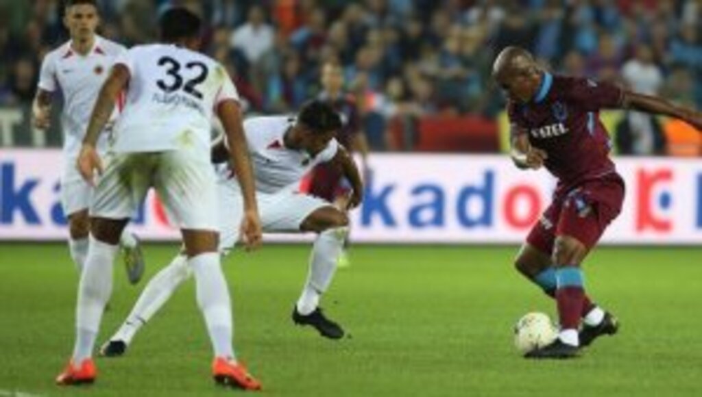 Trabzonspor sahasında berabere kaldı
