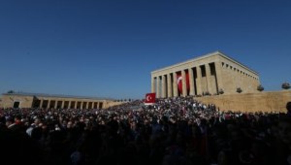 Anıtkabir'de Cumhuriyet coşkusu