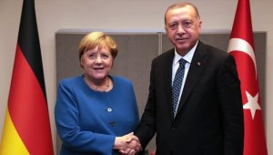 Cumhurbaşkanı Erdoğan ile Merkel telefonda görüştü