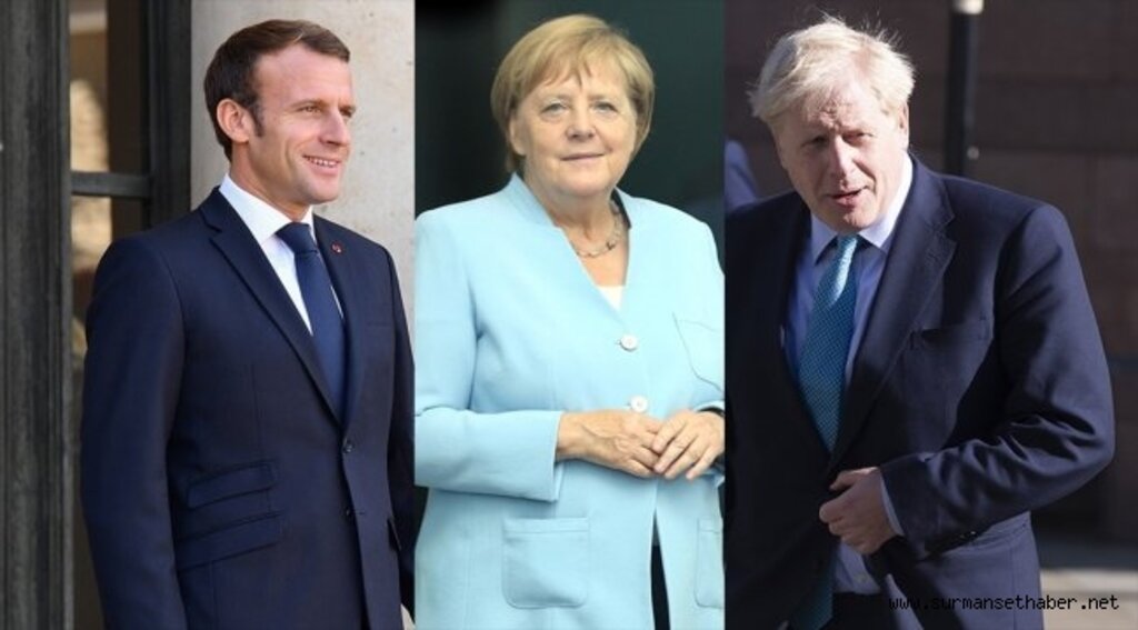 Macron, Merkel ve Johnson Cumhurbaşkanı Erdoğan ile görüşecek