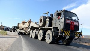 Suriye sınırına askeri sevkiyat devam ediyor