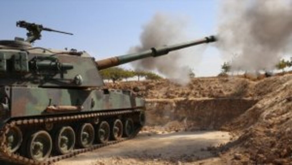 YPG/PKK'lı teröristlerden TSK unsurlarına taciz ateşi
