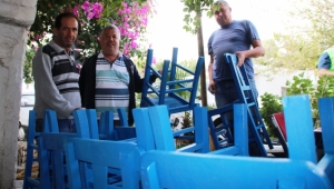 BODRUM MAVİSİ ARTIK KAHVEHANELERDE
