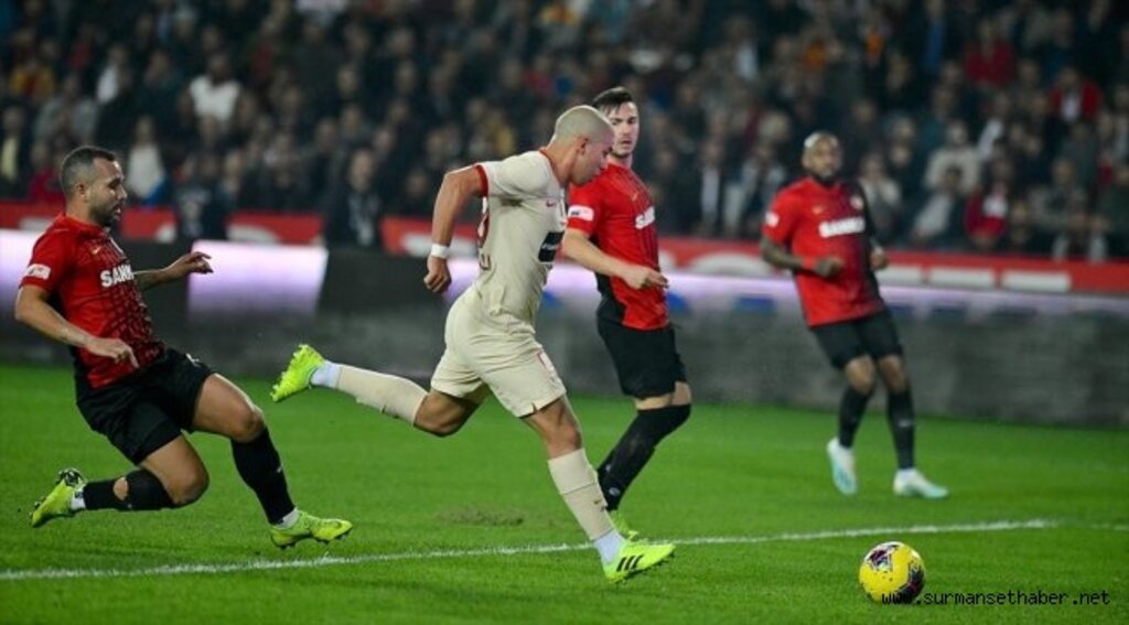 Galatasaray Gaziantep deplasmanında kazandı