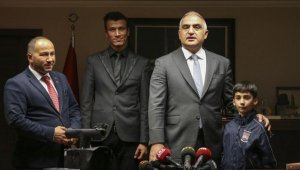 Vanlı çocuğun hayali gerçek oldu