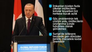 Cumhurbaşkanı Erdoğan: Mülteci meselesi birkaç ülkenin çabasıyla önlenemez