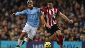Premier Lig'de Manchester City, Sheffield United'ı 2-0 yendi