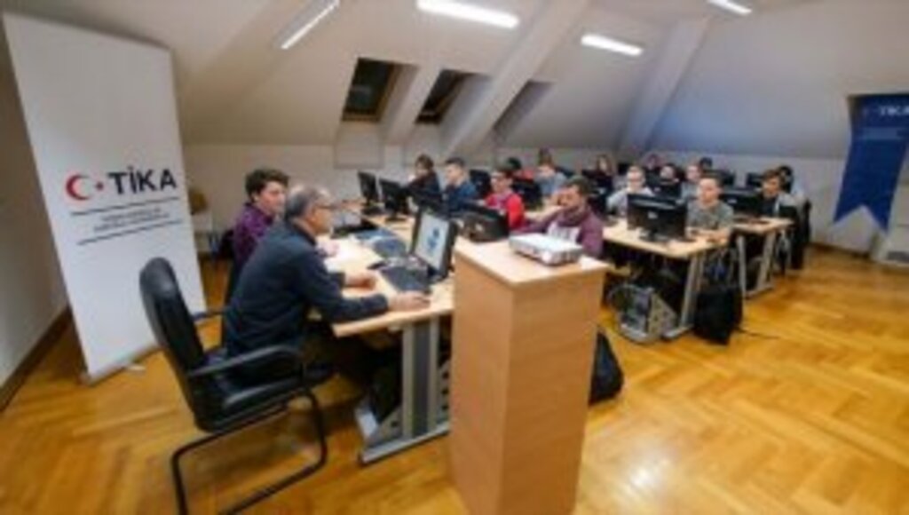 TİKA'dan Hırvatistan'da milli ekipmanlarla 3D modelleme eğitimi