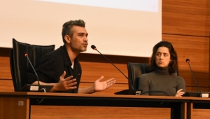 Ünlü Oyuncular Melis Birkan ve Caner Cindoruk OMÜ’de
