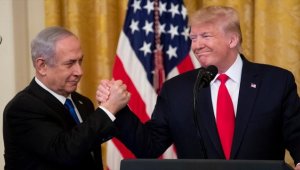 ABD Başkanı Trump sözde Orta Doğu barış planını açıkladı