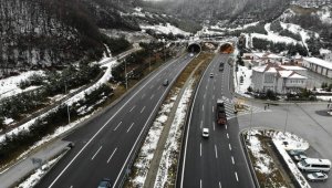Bolu Dağı Tüneli'nden 2019'da yaklaşık 11,3 milyon araç geçti