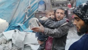 Esed rejimi ateşkesi bozdu İdlib'de hava saldırısında : 15 ölü