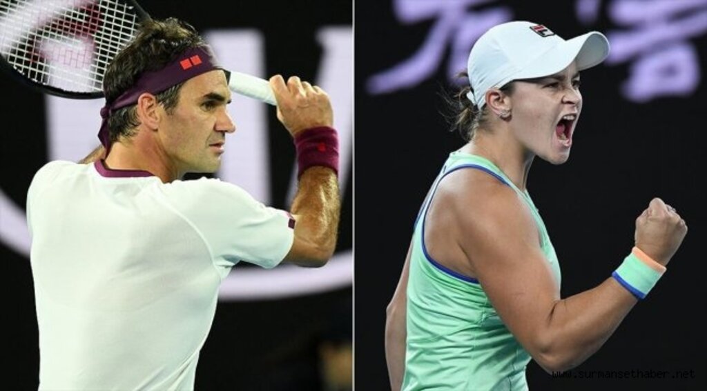 Federer ve Barty çeyrek finalde