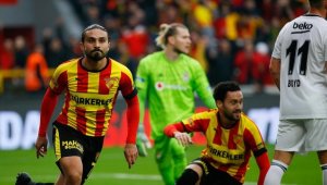 Göztepe Yeni stadyumundaki İlk Galibiyetini Beşiktaş'ı Yenerek Aldı