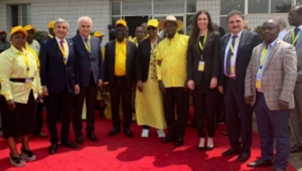 Karaaslan Türkiye'yi Temsilen Uganda'da Temaslarda Bulundu