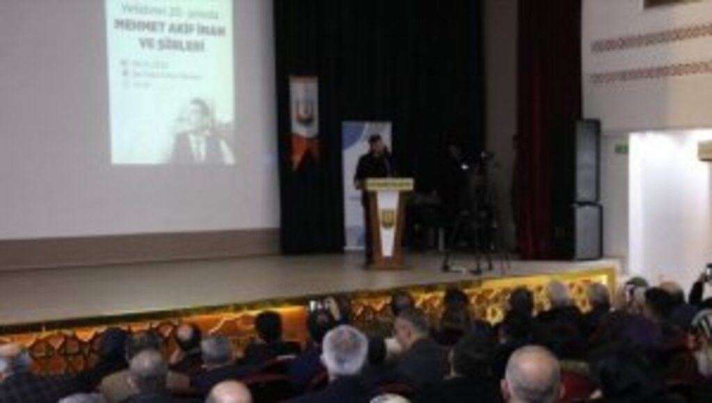 'Kudüs şairi' Mehmet Akif İnan memleketi Şanlıurfa'da anıldı