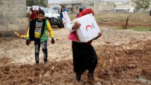 Türk Kızılay 30,2 milyon kişiye insani yardım ulaştırdı