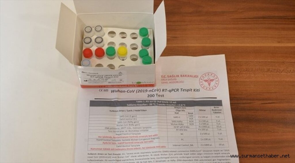 Koronavirüs tanı kiti yurt dışına da satılacak