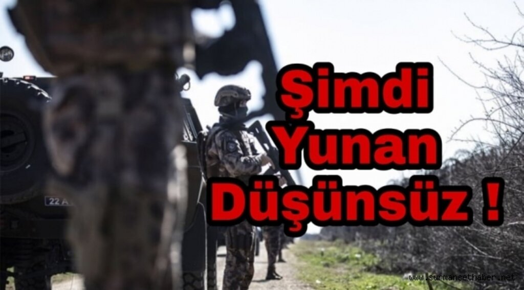 1000 Özel harekat polisi Yunan sınırında